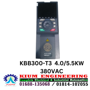 KBB ,VFD ,Inverter ,KBB300-T3-4.0G/5.5P ,4.0/5.5KW ,440VAC ,3PH ,Automation ,Electrical, Technology France, 2 Year Warranty.