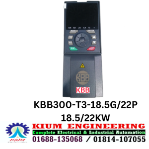 KBB300-T3-18.5G/22P, KBB300, 18/22KW, 440VAC, VFD, INVERTER, CONVERTER, Automation, Electrical, Electronic, Good Quality, Best Price & 2 Year Warranty, Technology France.