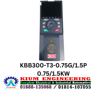 KBB300-T3-0.75G/1.5P, KBB300, 0.75/1.5KW, 440VAC, VFD, INVERTER, CONVERTER, Raynen, Electrical, Electronic, Bangladesh Automation, Good Quality, Best Price & 2 Year Warranty, Technology France.