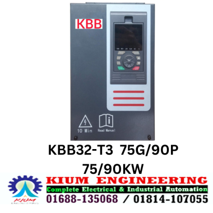 KBB300-75G/90P, KBB300, VFD, 75/90KW, 440VAC, 3PH, KBB, VFD, Inverter, Best Price, Good Quality & 2 Year Warranty, Electrical, Electronic, Automaaltion, Automation Bangladesh, France Technology,